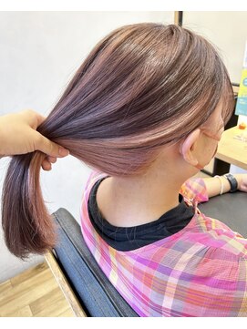 ポート 蕨(PORT) ◎ペールピンクインナーカラー◎【結城明日香】