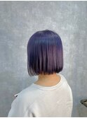 グレージュ/ショートボブ/ショートヘア/カラー/カット+カラー
