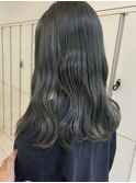 オリーブグレージュ/ベージュ/トーンダウン/暗髪/赤み消しカラー