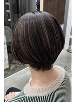 ヘアーアンドエステティック ヴェリス(hair&esthetic Velis) 【Velis】40代50代にも○白髪ぼかしハイライトショートボブ