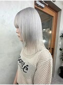 ハイトーンブリーチ/ホワイトシルバー