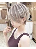 ハイトーンショートカット