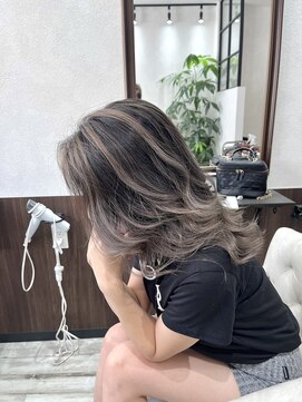 ベルヘアーデザイン 堺東(Belle hair Design) バレイヤージュ