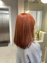 オト(oto)&nbsp;1ブリーチでできる夏っぽオレンジ