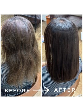 メイクルーム(make room.) メテオストレート施術例