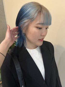 ナループロア ルームー(Nalu pu loa ROOMOO) デザインカラー/ルーツカラー/ブルーカラー/ホワイトブリーチ