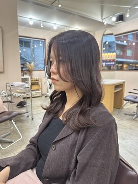 キュオンシア(CUEON. ciea) くびれヘア×アンバーカラー