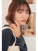 【PearL】小顔ヘア/ワンレンボブパーマ/20代30代ヘア