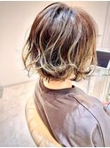 バレイヤージュカラー