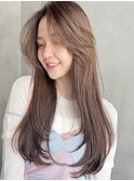 【ARTE表参道/青山】ロングレイヤー×ハイトーンベージュ