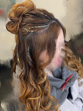 マーズ(Hair&Make Mars+) ハーフお団子