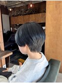 【山本智文】ブルーブラックハンサムショート
