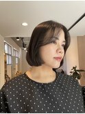 髪質改善ストレートボブ
