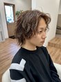 ルート(ROUTE)&nbsp;ツイストスパイラルパーマ×ミディアムウルフ