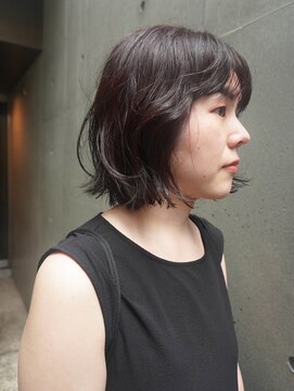 カシ 中目黒(CASI) 人気急上昇！くせ毛風柔らかミニボブ