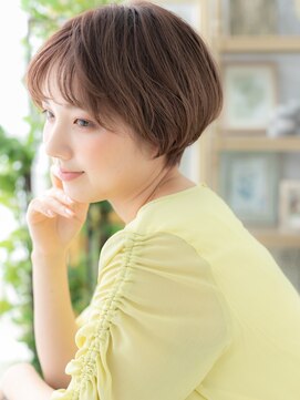 カバーヘア ブリス 上尾西口店(COVER HAIR bliss) フレンチカジュアル束感マッシュショートh4上尾20代30代40代