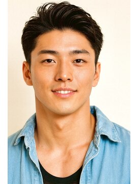 にもう サーフカール&ブルーブラック フェザーパーマ サーフMH22