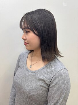 アッド バイ ケーツー(add by K-two) 【篠原】ミディアムレイヤーカット/シアーグレージュ