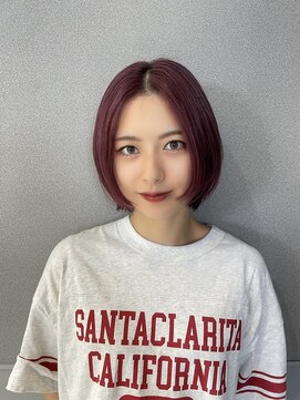 ルクス(Luxs) 【ボブ×ボルドーカラー】