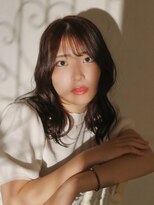 ベレッタ 楠葉店(veretta.)&nbsp;大人可愛い/ミディアムレイヤー/ニュアンスカラー/ウェーブ/秋