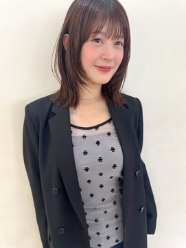 ガーデン 渋谷(GARDEN) イメチェン美髪小顔似合わせカットサイドバング外ハネボブカット