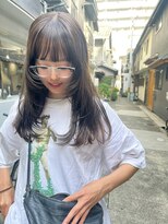 キルム(Qilm)&nbsp;レイヤー/顔周りレイヤー/暗めカラー◇Qilm秋吉