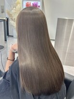 アルドーレフィエロ シンサイバシ(Ardore fiero shinsaibashi)&nbsp;髪質改善/グレーブラウン　ブリーチなしカラー　20代30代40代