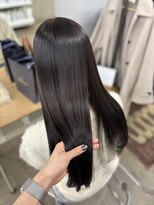 リラクオーレ 三宮 元町(LIRA CUORE)&nbsp;チョコレートカラー×髪質改善縮毛矯正