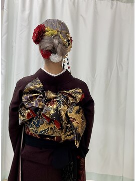 アウ美容室(au) 振り袖着付とヘアセット