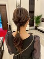 ヘアーメイク セルクル(hair make cercle)&nbsp;緩めのローポニー