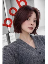 フランチェスカドットボブ(francesca.bob) ミニボブボブ×チェリーレッド【田野剛大】梅田