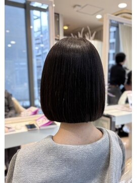 アッシュ 池袋店(Ash) ボブ×縮毛矯正
