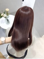 レンテ 千葉(LENTE)&nbsp;くすみピンクブラウン韓国レイヤーカットくびれ巻き透明感カラー
