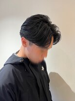 シエル ドゥ サワ(ciel de SAWA) 韓国風ニュアンスパーマ×毛流れセンターパート