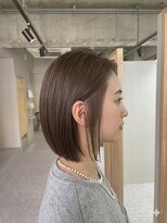 ピークス 千葉店(Peaks) 丸みショートボブ/レイヤー/20代30代40代50代/顔周りカット