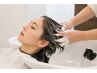 《至福》カット＋カラー＋炭酸シャンプー＋アロマクリームスパ ￥14180