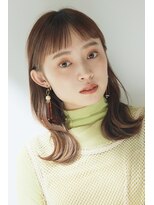 エイチツーオーアヴェダ 渋谷ヒカリエＳｈｉｎＱｓ店 クロードモネＨ２Ｏアヴェダ&nbsp;ワイドバング×セミロング【渋谷/渋谷駅】