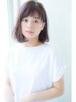 アンアミ オモテサンドウ(Un ami omotesando)&nbsp;【Un ami】小顔ワンサイド・ミディー　松井