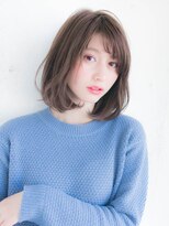 ルティア(Lutia) 斜めバング ゆるふわミディ☆