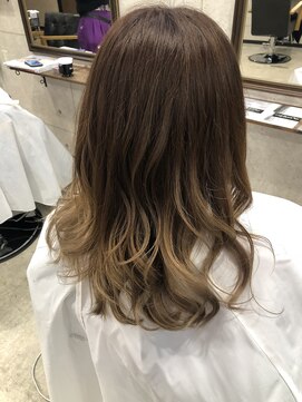 ヘアサロン ドットプラス 町田店(dot. plus) サロンワーク×イルミナグラデーションカラー［町田］