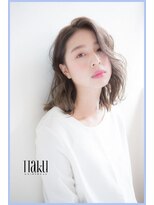 ヘア メイク ハク 横浜(hair make Haku)&nbsp;前髪かきあげボブ