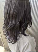 グレージュインナーカラー