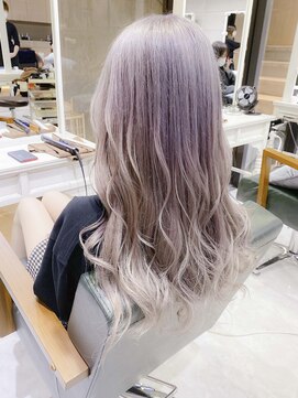 デイズ(days) 【DAYS原宿】ラベンダーアッシュグレージュグラデーションカラー