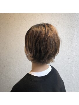 サンクチュアリー ウィズ コネクト(Sanctuary with connect) クセ毛風マッシュショート◎20代30代40代50代