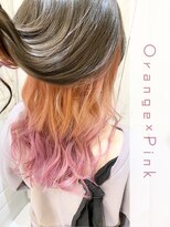 ウーロス(uros.)&nbsp;オレンジ×ピンク