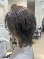 エイミーバイアフロートザガーデン 浦和店(amie by afloat the garden)&nbsp;ナチュラルウルフでくすみブルー