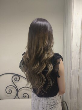 ニーナ ビューティーサロン(NINA Beauty Salon) グラデーション風#プルエクステ#ダイヤモンドヘア