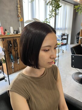 パム 恵比寿(PAM.) 丸みボブ！