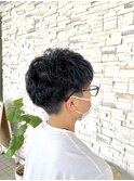マッシュショート×ソフトツイスパ