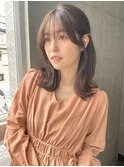 まろベージュ×フェイスレイヤー×韓国ヘア
